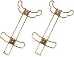 ✅🔥🧯(2)-5 lb. SPRING/TENSION CLIP UNIVERSAL FIRE EXTINGUISHER VEHICLE BRACKETS