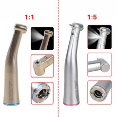 Dental Implant 1:5 1:1 NO-LED /Fiber Optic Contra Angle Handpiece