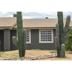 Clearly Secure Glass Block Window 31″ x 15.5″ Frameless Wave Pattern Non-Vented