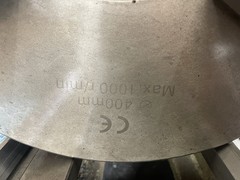 Shars 16in 3-Jaw Self-Centering Scroll Manual Lathe Chuck D1-6