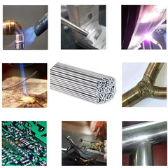 20-Pack Low Temperature Aluminum Welding Rods – Easy Melt No-Flux Solder Sticks