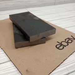 1/2″ x 3″ Steel Flat Bar x 6″ Length, Hot Rolled Steel Carbon Stock X2 Pieces
