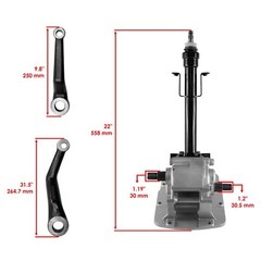 Caltric Steering Box For Massey Ferguson 2135 235 202 203 204 205 Tractor