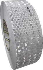 White DOT-C2 Reflective Tape Conspiciuity Safety Caution Night Trailer Truck Car