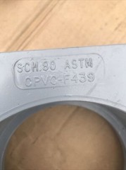 ASTM scm 80 cpvc-f439 6×8 bushing reducer