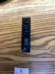 Square D QOB120 QHB120 1P 20a 120V 65kA Bolt-on Breaker
