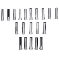 LABLT for 20 Pcs Set High Precison Metric R8 Collet Set 1mm to 20mm