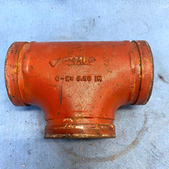 VICTAULIC FIRELOCK THREE WAY PIPE 4AU C-E=3.38IN 3INCH OVERALL LENGTH 6-3/4″