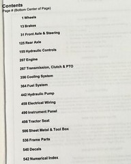 Ford 1821 1841 Gasoline Tractor Parts Operators Manual Owners Set Catalog Book
