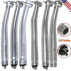 NSK Style Dental LED E-generator/High Speed No-LED Turbine Handpiece 2/4Holes MX