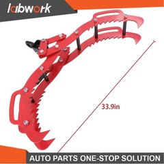 Labwork 32 inch Heavy-Duty Steel Log Grapple Hook 4 Claws With Anti-Slip Handle