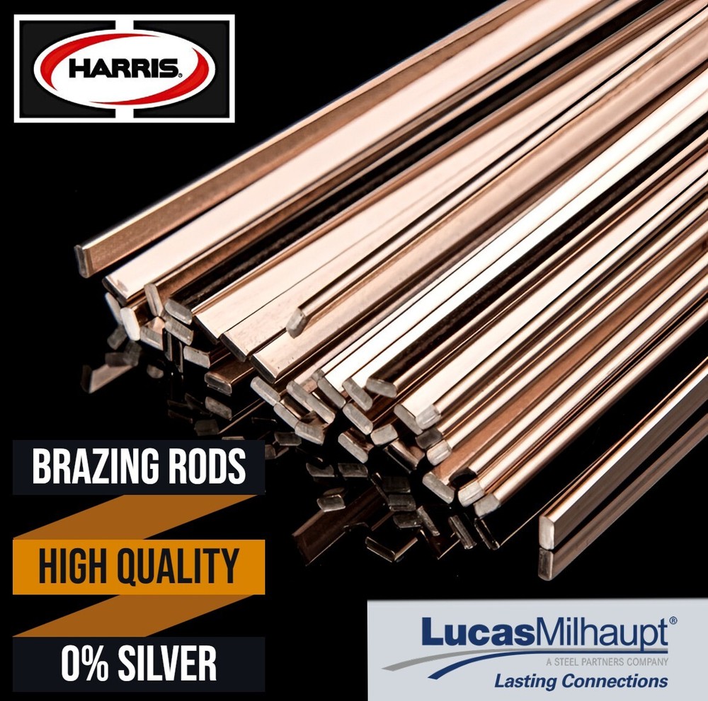 Harris-0% Silver Phos Copper Brazing Alloy Rods USA