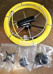 100 Ft (30M) New Sanyipace Fiberglass Cable Reel for 9300D Sewer Camera 7D1