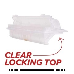 Medegen Sharps Container, Red 10.5″ X 3.5″ X 10.5″, Horizontal Entry, 3 Count
