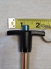 Carr Lane Push Locking Clevis Pin T-Handle Ball Quick Release 1/2″ 4 CL-8-BLPT-4