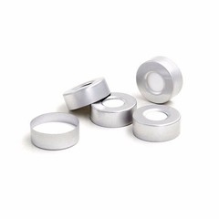 100PCS 10ml Sample Vials Clear Glass Bottle 20mm Crimp Top Headspace Bevelled