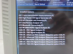 VIAVI JD785B CellAdviser Base Station Analyzer,8GHz,SG,CAA,LTE, w/New Cal kit