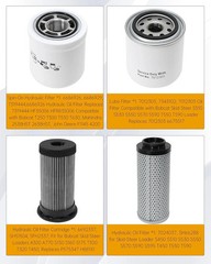 Filter Service Kit For Bobcat Compact Track Loader T450 T550 T590 T595 S450 S510