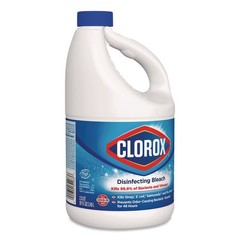 Clorox 32263 81 oz. Bottle Concentrated Regular Disinfecting Bleach (6/CT) New