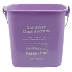 HUBERT® Purple 6 qt Bucket – 7 1/2″ L x 7 1/2″ W x 8 1/4″ H
