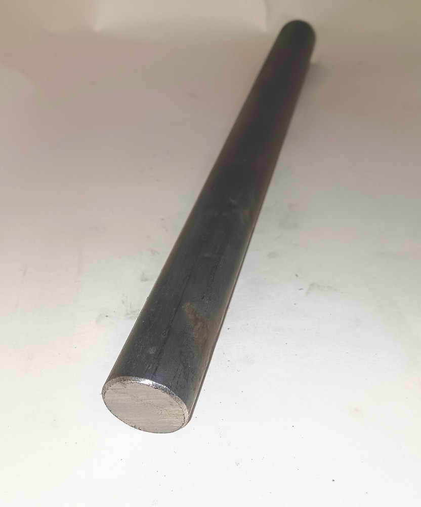 Metal 1″ Solid round rod bar 12″ L stock mild steel lathe welding 1 piece 1-ft