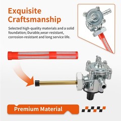 Fuel Valve Switch Petcock W/Lines + Fuel Filter For Honda VTX 1300 VTX1300 C/…