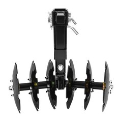 20” Rear Disc Harrow 6 pieces Disc Plow Adjustable Heavy Duty Durable Universal