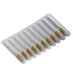 House Brand Dentistry 400622 HSB Barbed Broaches #2 XX-Fine 21mm Sterile 10/Pk