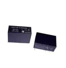 10pc 16A current miniature new energy magnetic holding relay CRST14F single pole