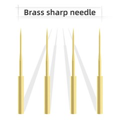 Silicone Multimeter Test Leads Kit with Gold-Plated Precision Sharp Probes 4.9ft