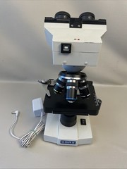 Omax M82E Compound Lighted Microscope No Eye Pieces