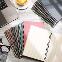 Fuutreo 12 Pcs Spiral Notebook for Work A5 8.3 x 5.7 Inch Business Color