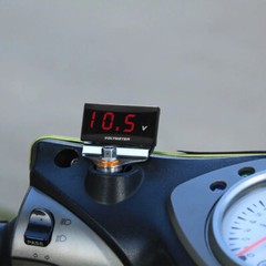 12V Digital LED Display Voltmeter Voltage Gauge Panel Meter for Motorcycle & Car