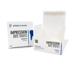 Dental Impression Bite Registration Triple Trays Mold (Choose Size & Quantity)