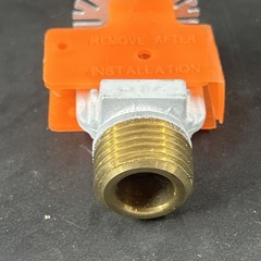 Fire Sprinkler Head, RASCO/Reliable Model F1RES49, R3516, 4.9K, 1/2″,155