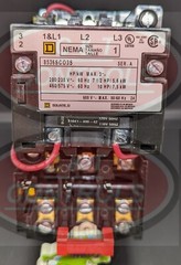 Square D 8536SCO3V02S NEMA Size 1 120V Starter Open NEW IN BOX