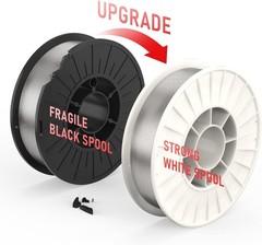 .030 Inch Flux Core Welding Wire, 10lb Strong ABS Spool for Clean Welds