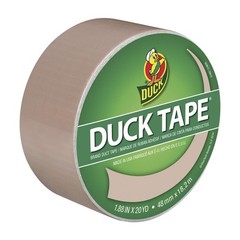 Duck Brand Solid Color Duct Tape: 1.88 in. x 60 ft. (Beige)