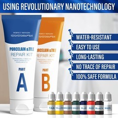 Tile Repair Kit, Ceramic Kit(Color Match), No. 03 Color Match