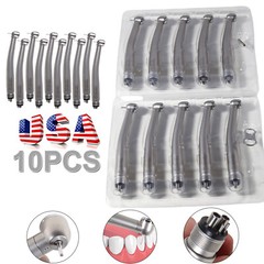 10pcs/1Pack Dental high speed handpiece 4HOLE