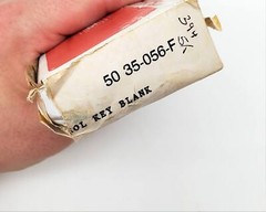 5x Schlage Control 35-056 F Key Blanks Nickel Silver 6 Pin NOS