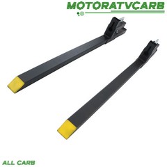 ALL-CARB 60″ Clamp on Pallet Forks for Tractor Bucket Loader Tractor Skid Steer