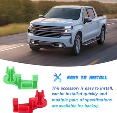 12pair Tailgate Handle Rod Clip Tail Gate Assembly Door Lock Retainer Clips Com