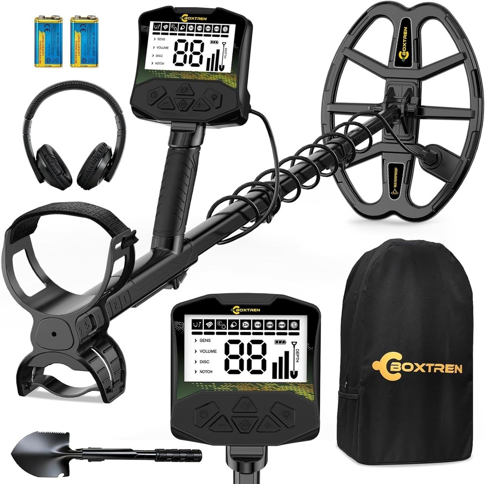 Metal Detector, Professional Metal Detector for Adults with High Accuracy 12.8″
