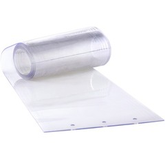 VEVOR Strip Curtain PVC Door Curtain 38″ x 84″ Cooler Freezer Clear Plastic