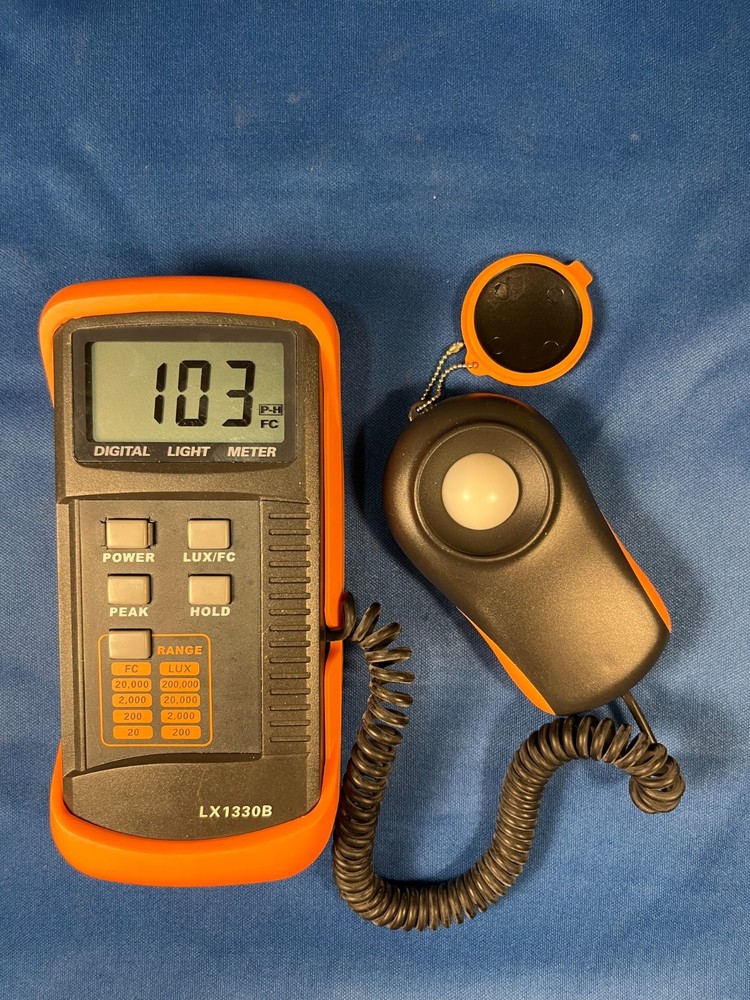 Dr.Meter LX1330B Digital Light Meter 0-200,000 Measurement Range