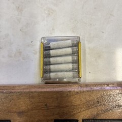 Lot of 5 Bussmann MDA-6-1/4-R Fuses Buss