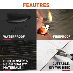 22SQFT Sound Deadener Car & Home Insulation Heat Shield Dampening Self-Adhesive