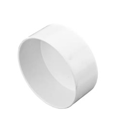 PVC S&D Cap 4 In.