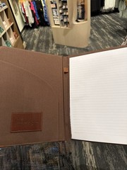 Luke’s Diner Menu Notebook Gilmore Girls Faux Leather Journal Warner Bros Tour